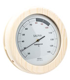 Термометр для сауны Fischer в деревянном корпусе