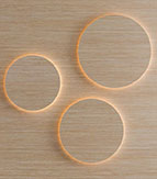 Набор из трех светильников для сауны Cariitti Eclipse