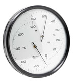 Термометр-гигрометр для&nbsp;сауны Fischer в корпусе из нержавеющей стали