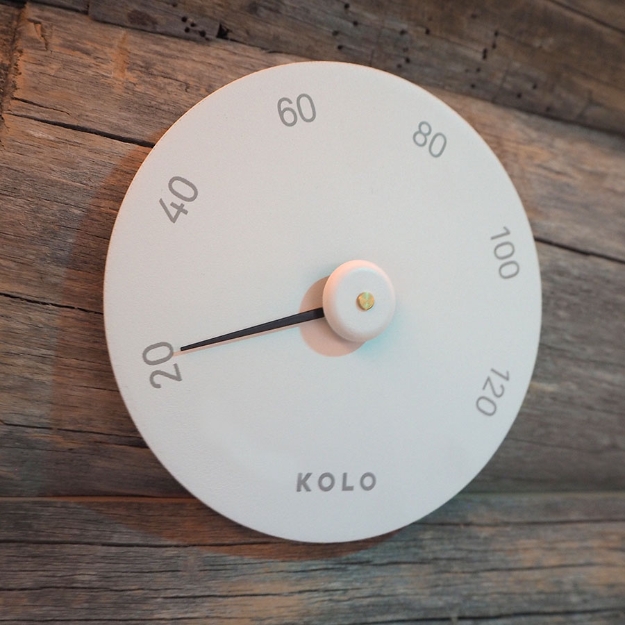 Термометр для сауны KOLO белый